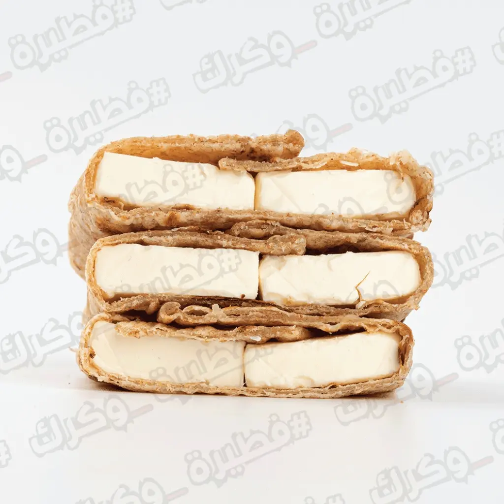 فطيرة جبن كيرى مع حبة السوداء
